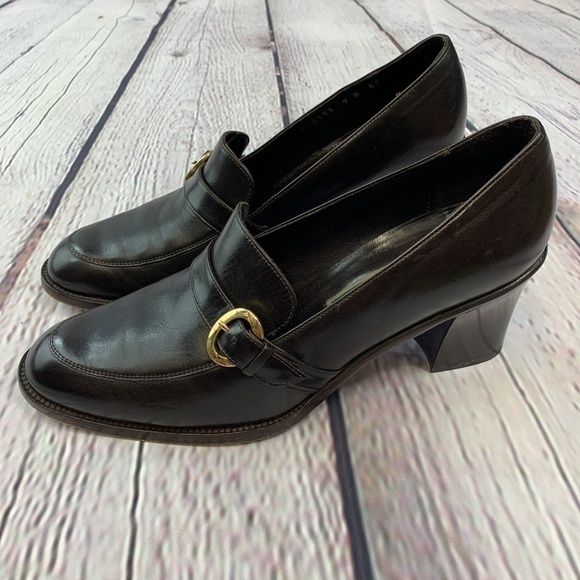 Cole Haan Shoes - 🎉Cole Haan Brown Loafers w/ Chunky Heel